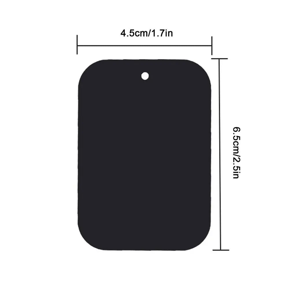 Metal Plate For Phone Magnet Holder Adhesive Replacement For Magnetic Phone Car Mount 0.5mm Thick Plate Sticker for Air Vent
