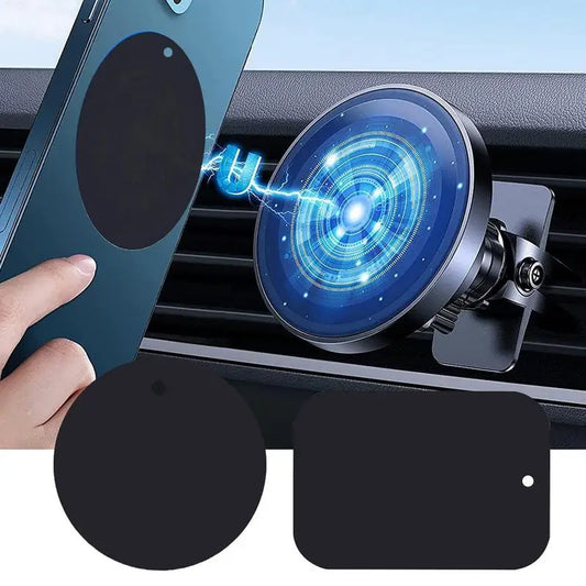 Metal Plate For Phone Magnet Holder Adhesive Replacement For Magnetic Phone Car Mount 0.5mm Thick Plate Sticker for Air Vent